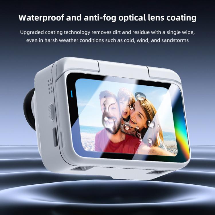 For Insta360 GO Ultra PULUZ 2 in 1 Screen + Lens Tempered Glass Film, For Insta360 GO Ultra