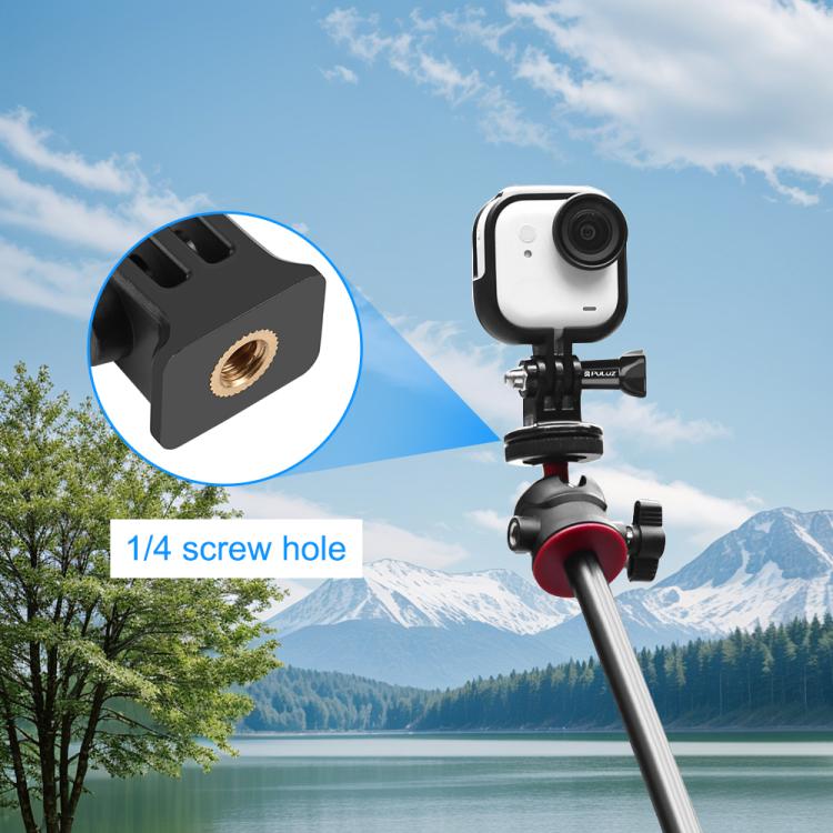 For Insta360 GO Ultra PULUZ PC Plastic Frame Adapter Base Mount, Plastic Frame