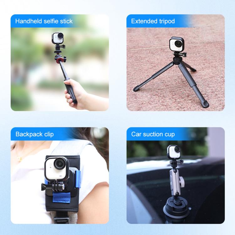 For Insta360 GO Ultra PULUZ PC Plastic Frame Adapter Base Mount, Plastic Frame