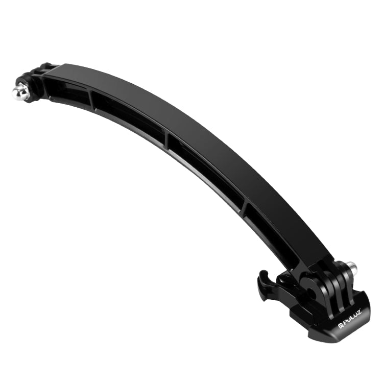 PULUZ Outdoor Helmet Extension Arm Set for Action Cameras – Jaws Flex Clamp Mount for GoPro Hero12/11/10/9/8/7/6/5, Insta360 Ace/Ace Pro, DJI Osmo Action 4