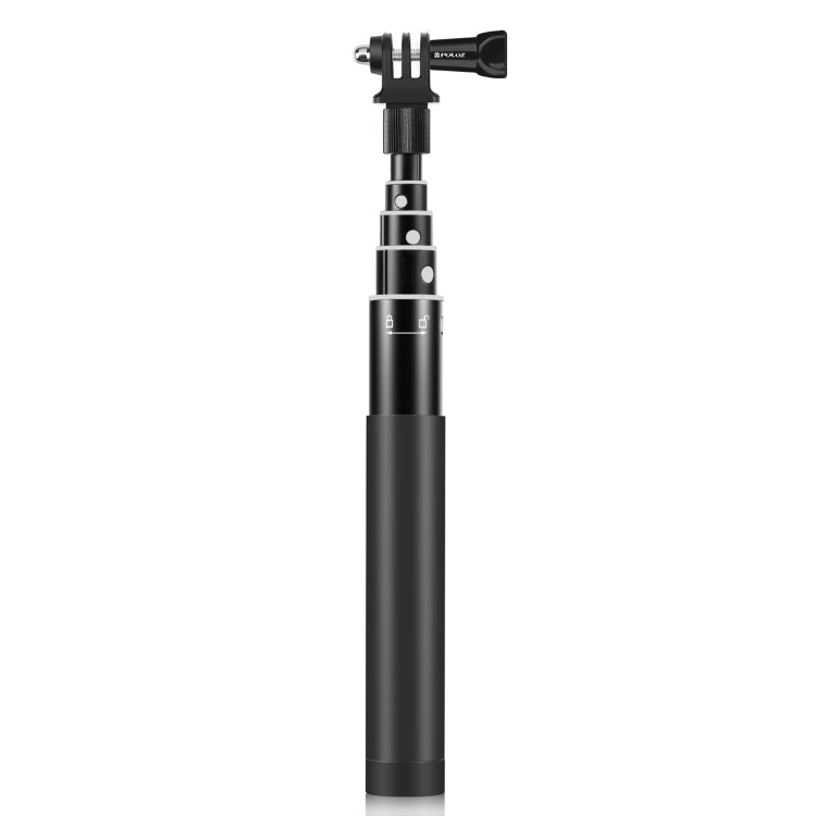 PULUZ 70cm Metal Selfie Stick Monopod with Invisible Adapter Base & Screw for Insta360 One RS / X2 / X3