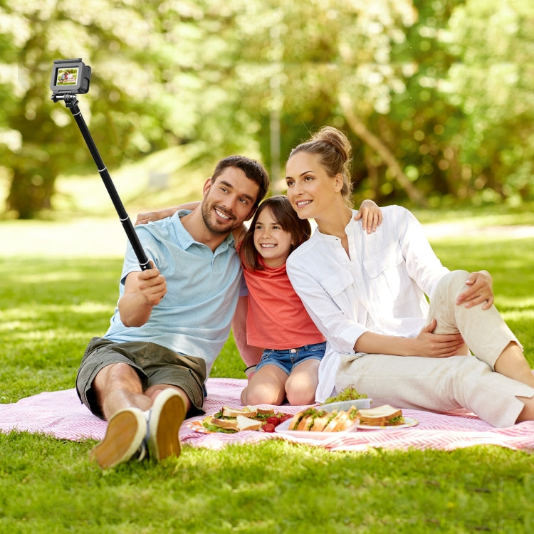 PULUZ 70cm Metal Selfie Stick Monopod with Invisible Adapter Base & Screw for Insta360 One RS / X2 / X3