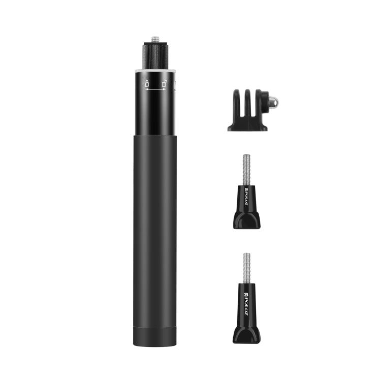 PULUZ 70cm Metal Selfie Stick Monopod with Invisible Adapter Base & Screw for Insta360 One RS / X2 / X3