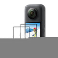 For Insta360 X3 PULUZ 2pcs Curved  HD Screen Film, For Insta360 X3