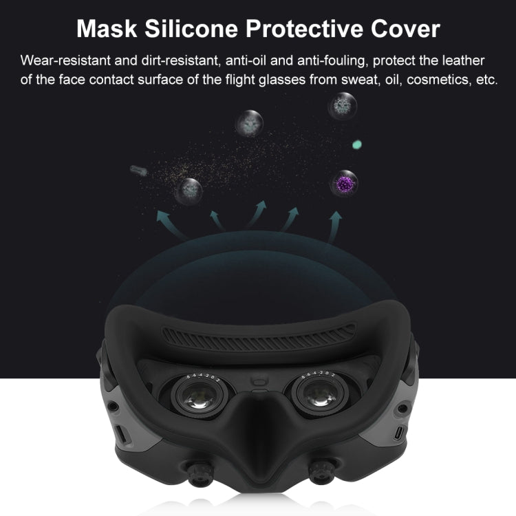 For DJI Avata Goggles 2 PULUZ Flying Eye Mask Silicone Protective Case, For DJI Avata Goggles 2