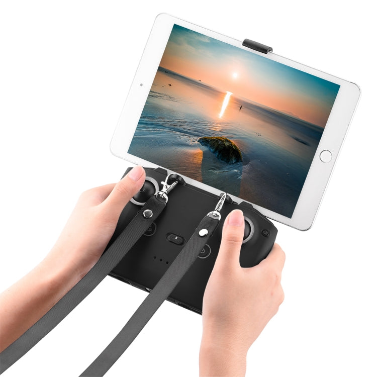 PULUZ Shockproof Anti-scratch Silicone Case with Neck Strap For DJI Neo / Mini 3 / 3 Pro / Mavic 3 / Air 2S / Mini 2 RC-N2 / RC-N1 / RC-N3 Remote Control(Black)