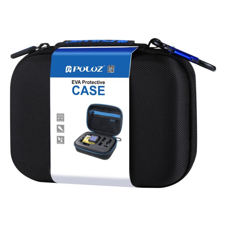 PULUZ Waterproof Carrying and Travel Case for GoPro, DJI Osmo Action and other Sport Cameras Accessories, Small Size: 16cm x 12cm x 7cm, For GoPro, Size: 16cm x 12cm x 7cm