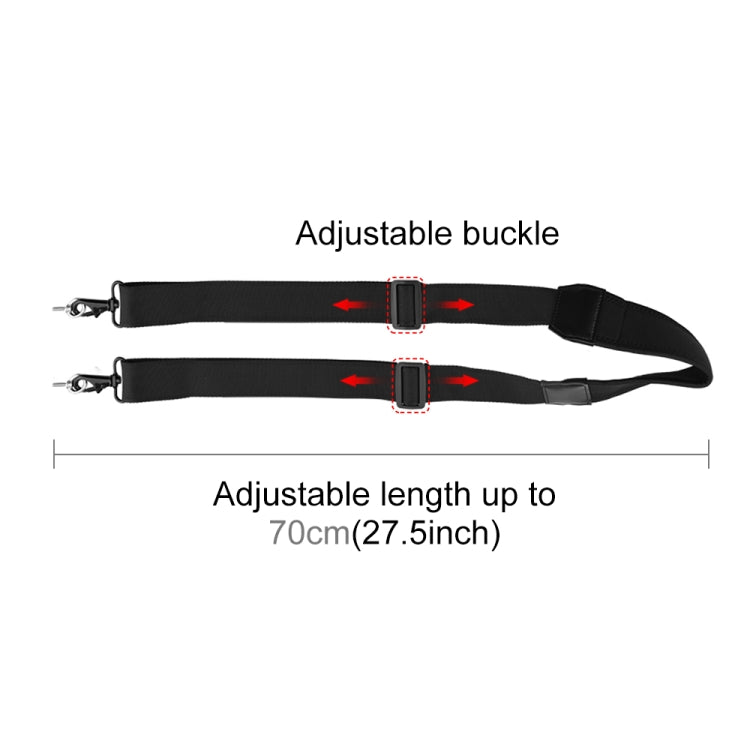 PULUZ Neck Lanyard Strap for DJI RC 2 / RC 1 / Air 3 / Mini 4 Pro / Mini 3 Pro / Air 2S / Air 2 / Mavic 2 Screen Remote Control (Black)