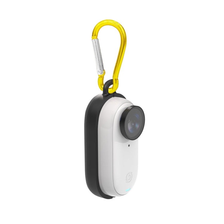 For Insta360 GO 3 / GO 3S PULUZ Body Magnetic Plastic Protective Frame Cage with Carabiner (Black)