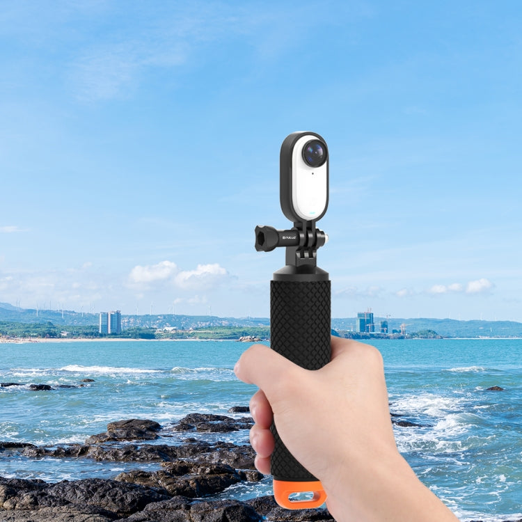 For Insta360 GO 3 / GO 3S PULUZ Body Plastic Protective Frame Cage with Screw & Quick Release Buckle (Black)