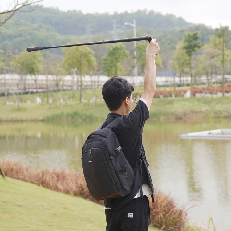 For Insta360 X3 / X4 PULUZ Rotary Handle Desktop Tripod Stand (Black)