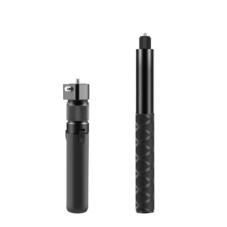For Insta360 X3 PULUZ Rotary Handle Desktop Tripod Stand 110cm Selfie Stick Monopod, Desktop Tripod Stand 110cm Selfie Stick