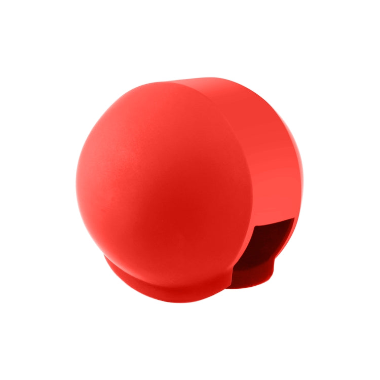 For Insta360 X3 / X4 PULUZ Invisible Dive Case Lens Guard Silicone Protective Cover (Red)