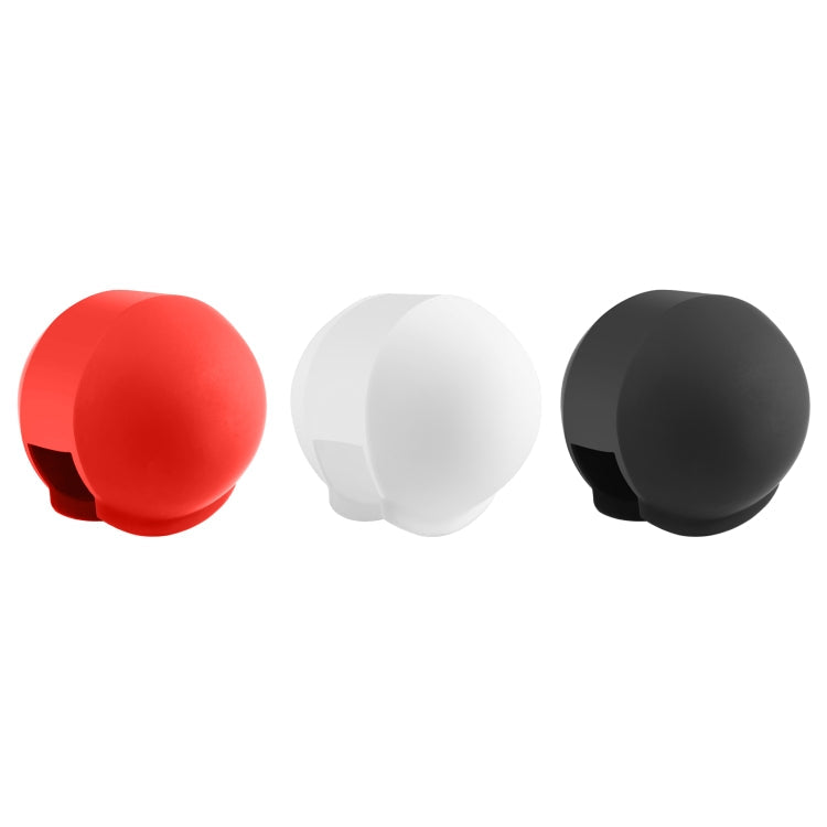 For Insta360 X3 / X4 PULUZ Invisible Dive Case Lens Guard Silicone Protective Cover (White)