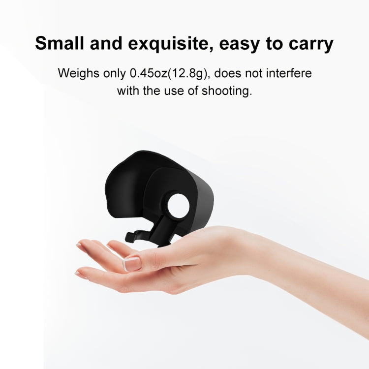 For DJI OSMO Pocket 3 Sunshade Lens Protective Cover Hood (Black)