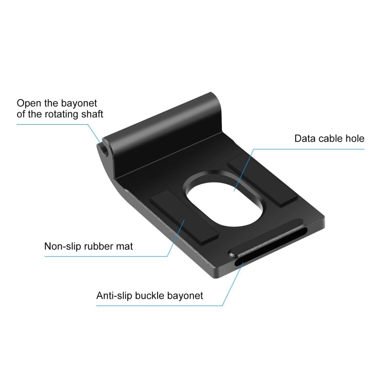 For GoPro Hero11 Black Mini PULUZ Metal Battery Side Interface Cover