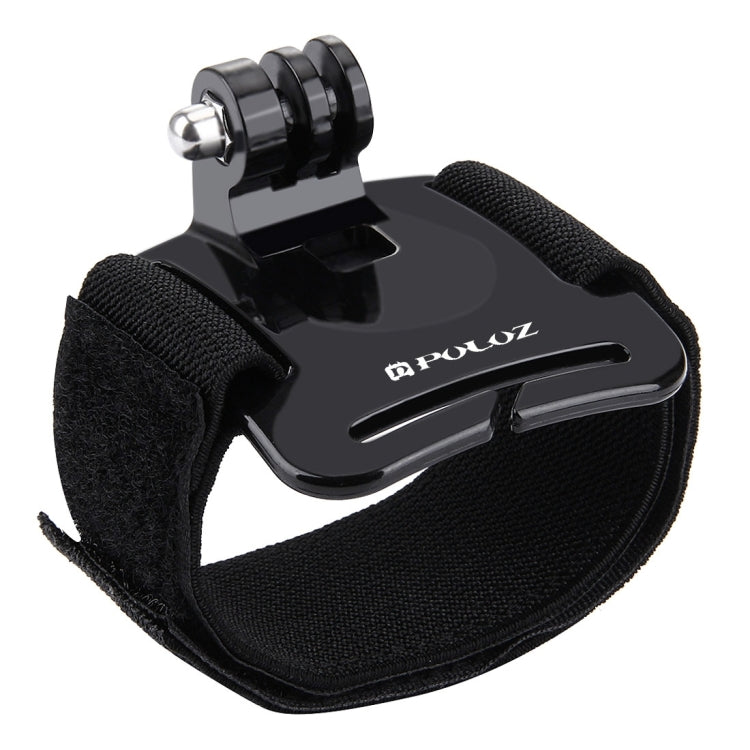 PULUZ Adjustable Wrist Strap Mount for GoPro Hero12 Black / Hero11 /10 /9 /8 /7 /6 /5, Insta360 Ace / Ace Pro, DJI Osmo Action 4 and Other Action Cameras, Strap Length: 28.5cm