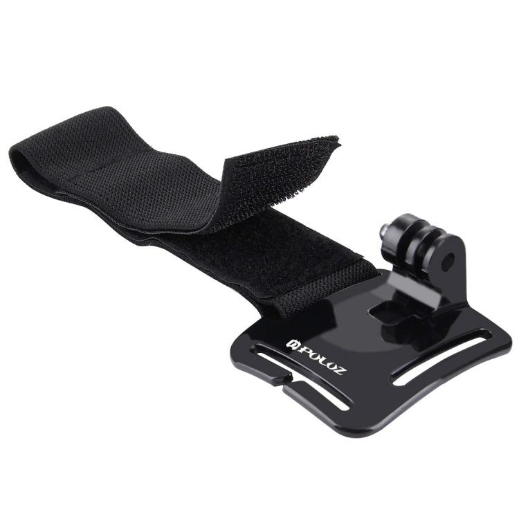 PULUZ Adjustable Wrist Strap Mount for GoPro Hero12 Black / Hero11 /10 /9 /8 /7 /6 /5, Insta360 Ace / Ace Pro, DJI Osmo Action 4 and Other Action Cameras, Strap Length: 28.5cm