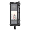 For Insta360 X4 PULUZ Metal Protective Cage Rig Housing Frame with Expand Cold Shoe Base & Tripod Adapter (Black)