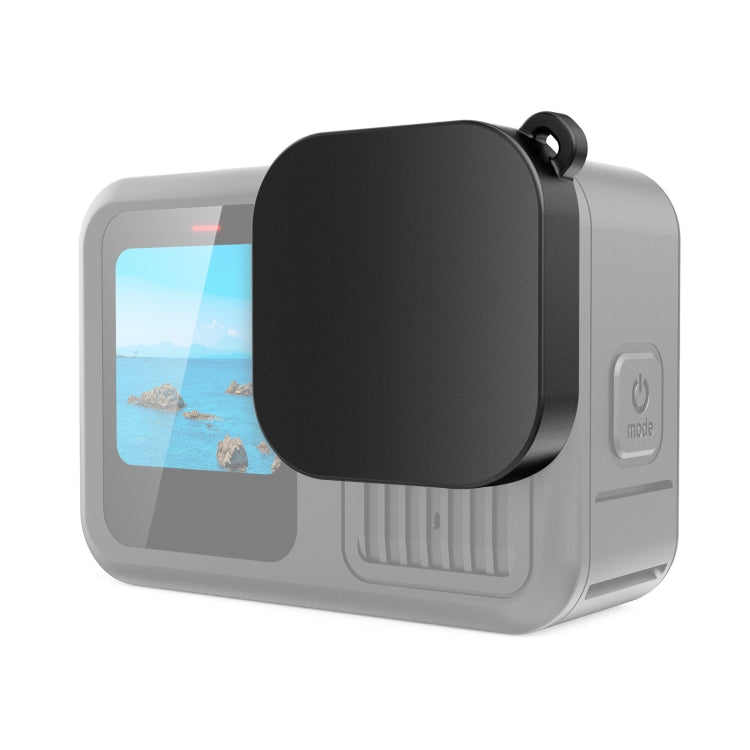 For GoPro HERO13 Black PULUZ Soft TPU Rubber Scratch-resistant Camera Lens Protective Cap Cover (Black)