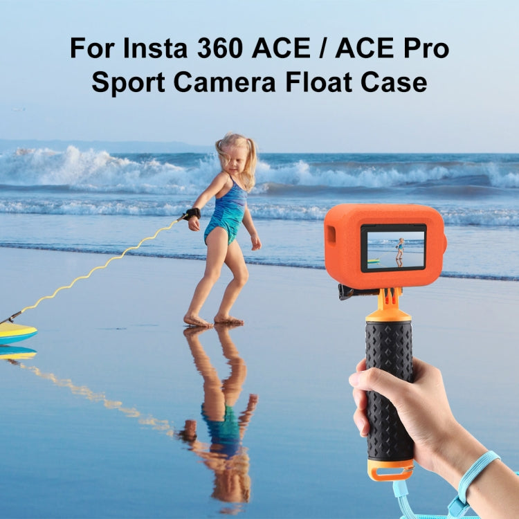 For Insta360 Ace / Ace Pro PULUZ EVA Floaty Case (Orange)
