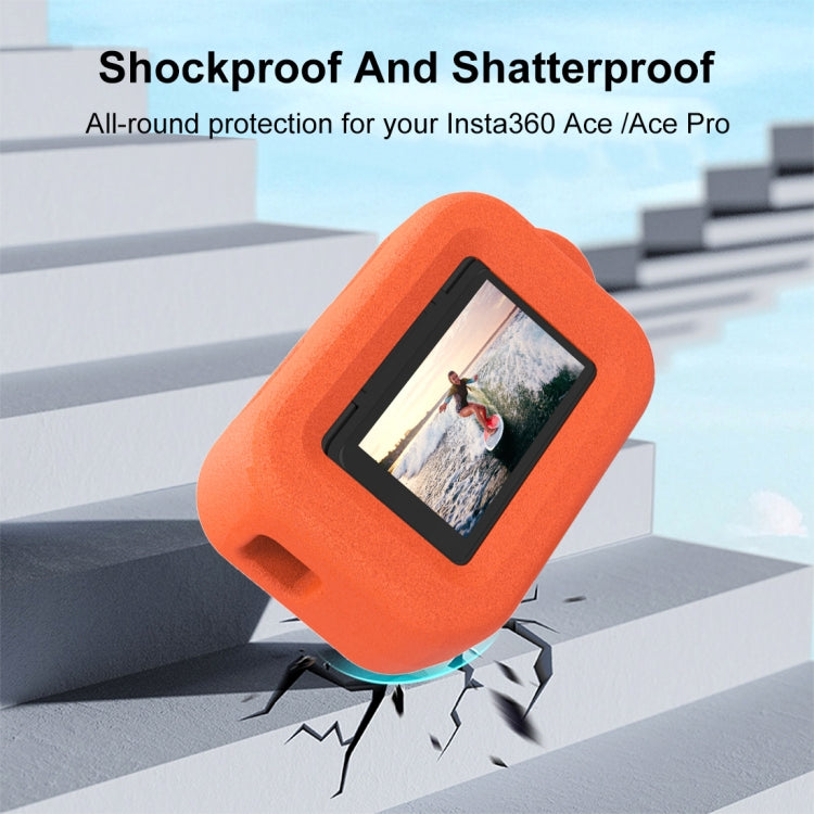 For Insta360 Ace / Ace Pro PULUZ EVA Floaty Case (Orange)