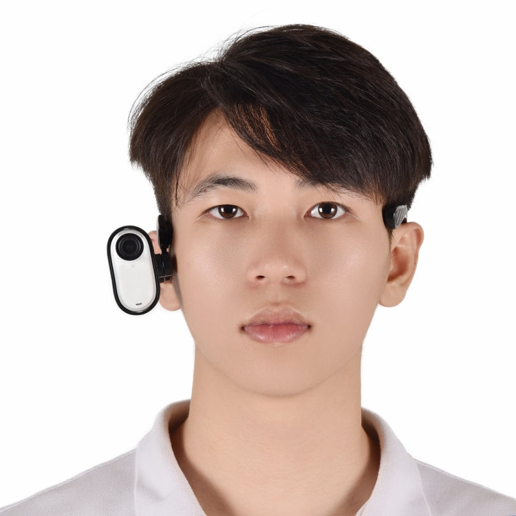 For Insta360 GO 3 PULUZ Magnetic POV Holder Head Mount (Black)