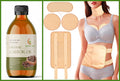 Organic Castor Oil 4 Piece Pack with a Body, a Neck & a Chest/Breast Wrap (Up to 40" Waist)