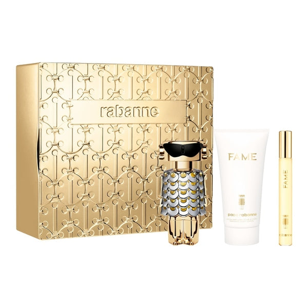 Paco Rabanne Fame Gift Set 50ml EDP + 75ml Body Lotion + 10ml EDP