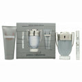 Paco Rabanne Invictus Gift Set 100ml EDT Spray + 100ml Shower Gel + Mini 10ml EDT