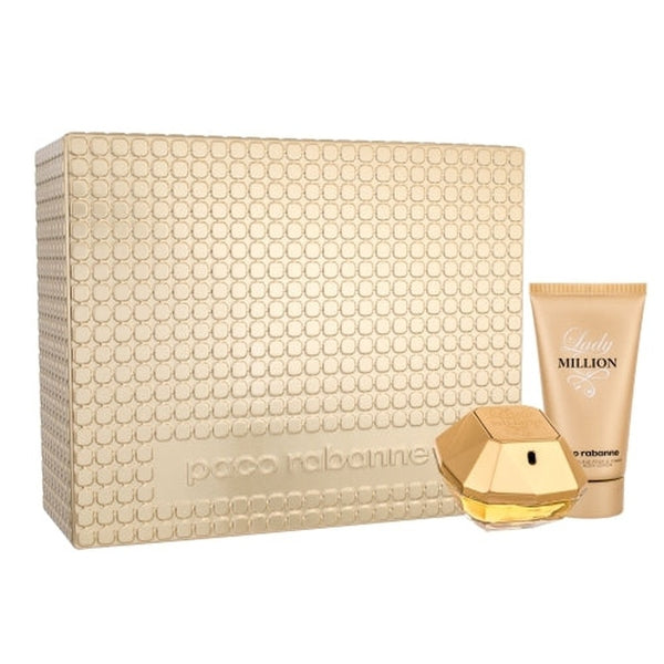 Paco Rabanne Lady Million Gift Set 50ml EDP + 75ml Body Lotion