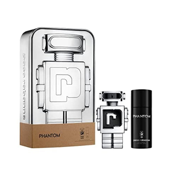 Paco Rabanne Phantom Gift Set 100ml EDT + 150ml Deodorant Spray