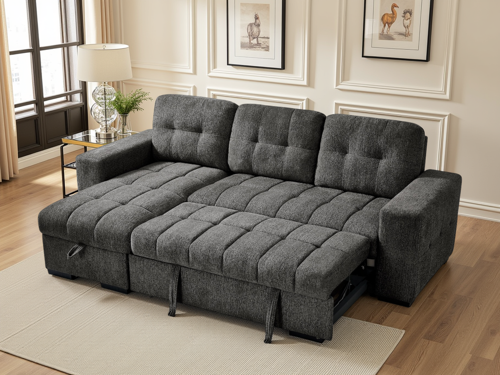 Palermo Universal Corner Sofabed: Stylish, Versatile, Comfortable, Space-Saving Guest Bed