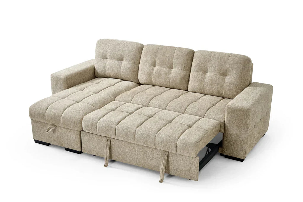 Palermo Universal Corner Sofabed: Stylish, Versatile, Comfortable, Space-Saving Guest Bed