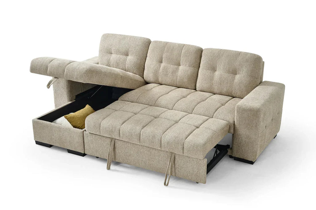 Palermo Universal Corner Sofabed: Stylish, Versatile, Comfortable, Space-Saving Guest Bed