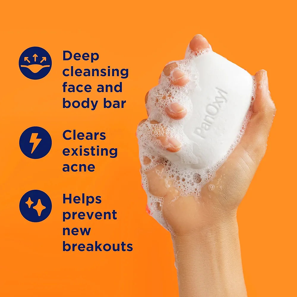 PanOxyl Acne Treatment Bar for Face & Body