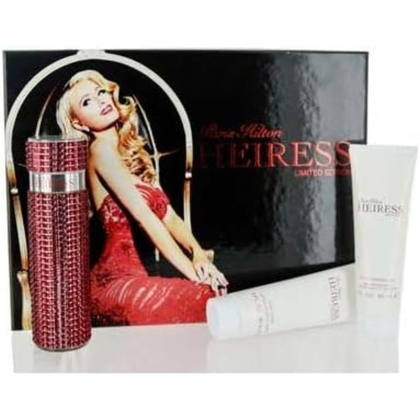 Paris Hilton Heiress Limited Edition Gift Set 100ml EDP + 90ml Bath & Shower Gel + 90ml Body Lotion