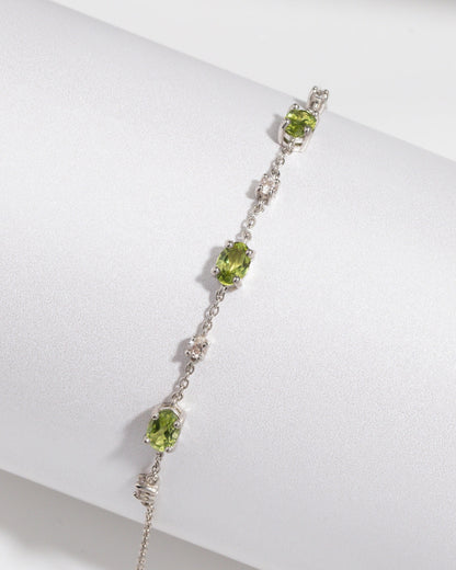 Mini Set 2 - Peridot Jewellery Set in Sterling Silver