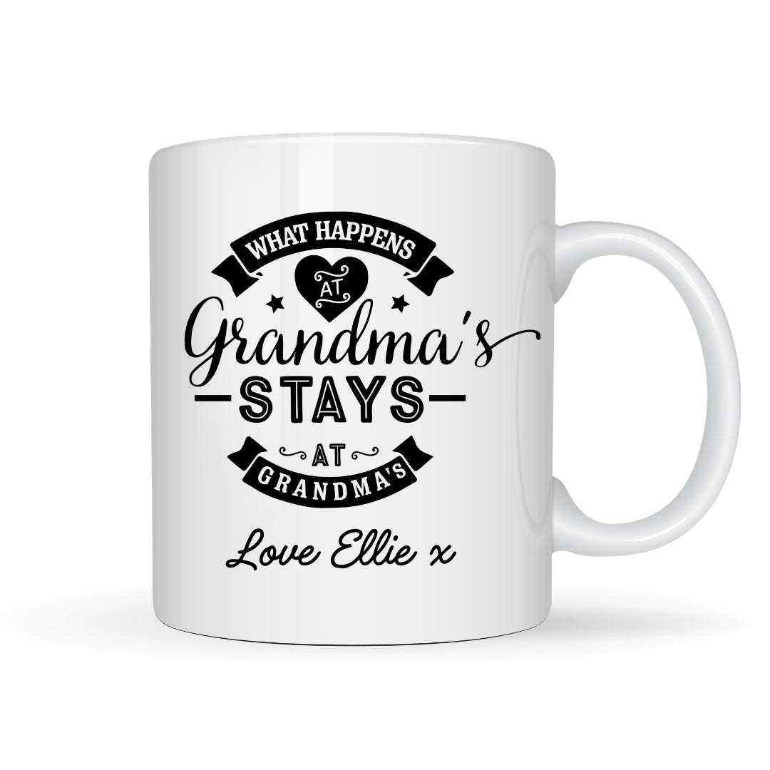 Personalised Grandma's House Funny Mug Gift | Grandma Aunty Nana