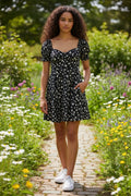 Luiza Daisy Drop Mini Dress