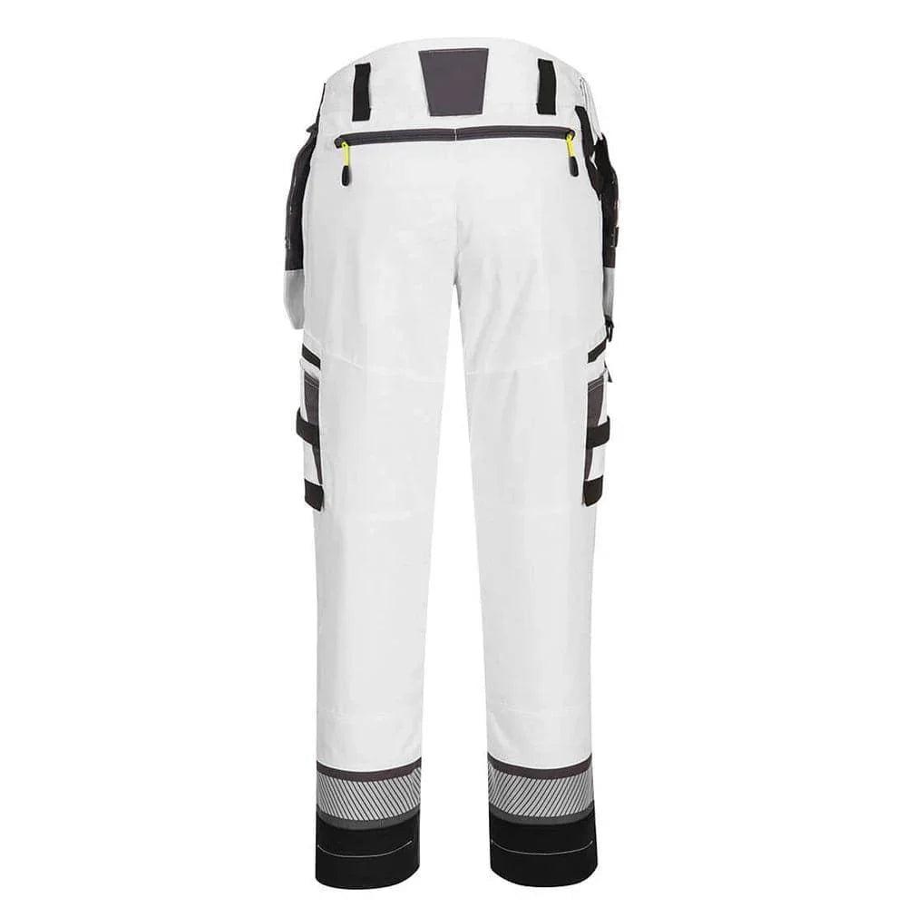 Portwest DX440 DX4 Detachable Holster Stretch Kneepad Work Trouser Various Colours