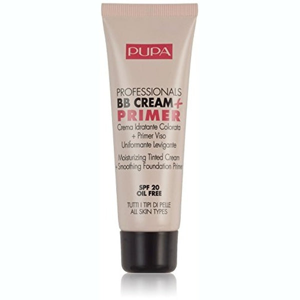 Pupa Professionals BB Cream + Primer For All Skin Types SPF20 50ml - 001 Light