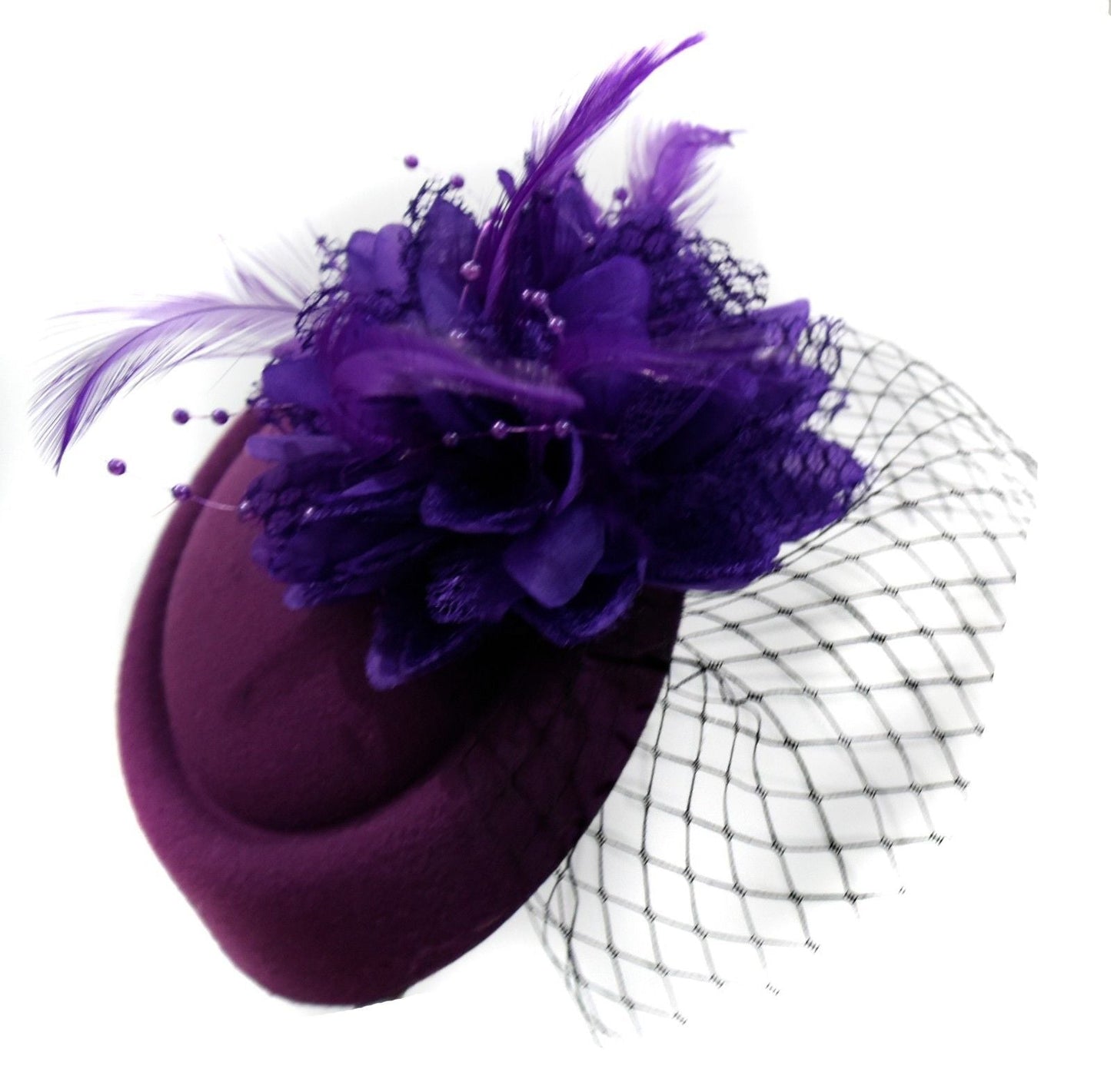 The Pill Box Flower with Veil