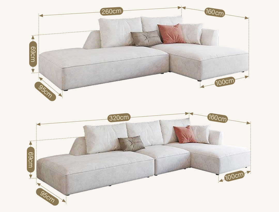 R77 Dexter Two Seater Corner Sofa, Leathaire