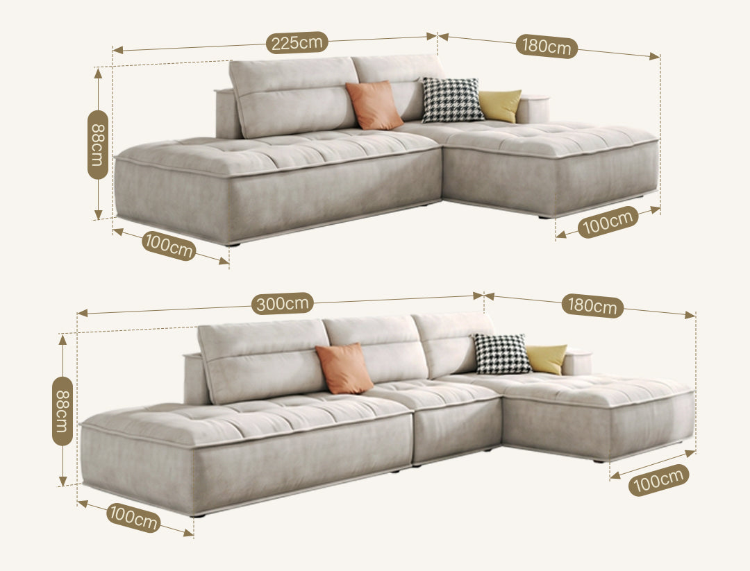 R97 Lou Two Seater, Three Seater, Four Seater, Five Seater Sofa, Corner Sofa, Leathaire