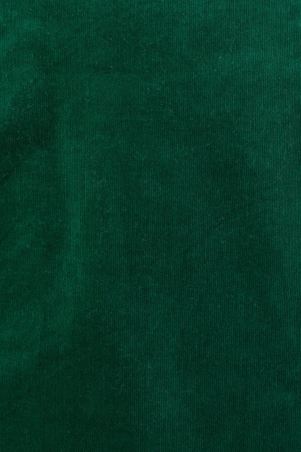 Alva Babycord Long Sleeve Midi Dress - Dark Green