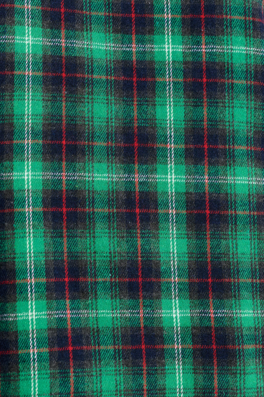 Bia Winter Check Button Through Skirt - Green
