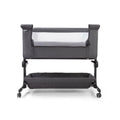 Red Kite Quiet Time Cozysleep Bedside Crib - Grey