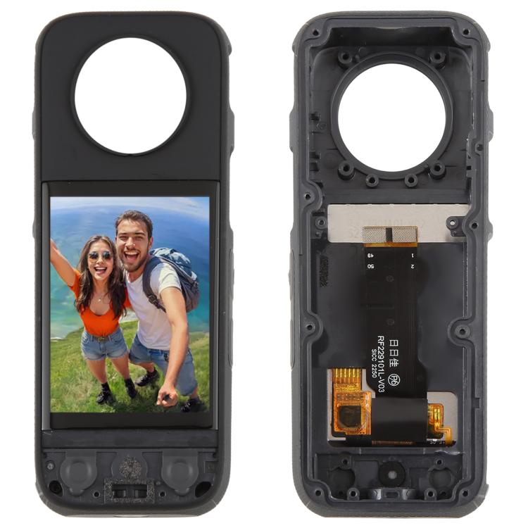 For Insta360 X3 Original Disassembled LCD Screen Digitizer Full Assembly with Frame, For Insta360 X3(Original)