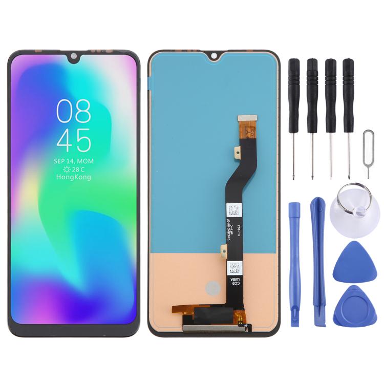 For Tecno Pouvoir 3 Plus LB8 LB8a TFT LCD Screen with Digitizer Full Assembly, For Tecno Pouvoir 3 Plus(TFT)